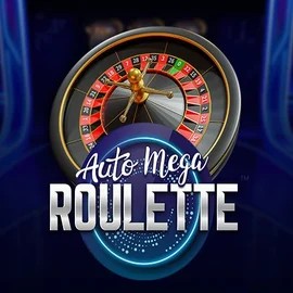 Auto Mega Roulette slot logo by Pragmatic Play at Big Lucky Casino