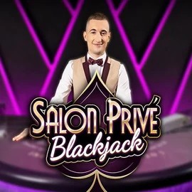 Blackjack Salon Privé by Ezugi, showcased at bigluckycasino.eu.com – game logo