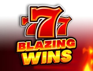 Blazing Wins logo by Playson Big Lucky Casino