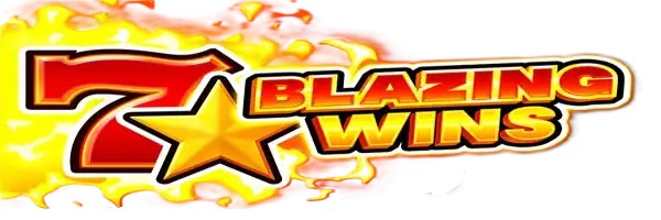 Blazing Wins logo by Playson at Big Lucky Casino