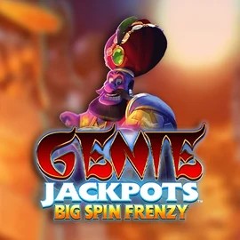 Genie Jackpots: Big Spin Frenzy game by Blueprint Gaming – logo hosted on Big Lucky Casino