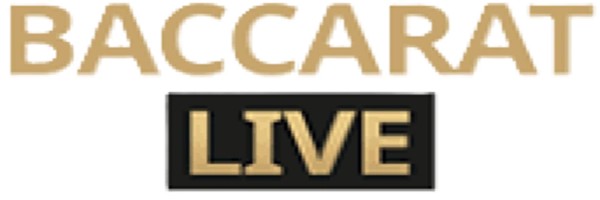 Live Baccarat logo by Evolution at Big Lucky Casino