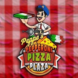 Peppe’s Pepperoni Pizza Plaza casino game by Pragmatic Play – featured logo at Big Lucky Casino
