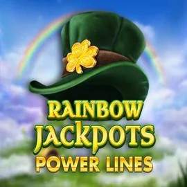 Rainbow Jackpots Power Lines casino game by Red Tiger Gaming – featured logo at Big Lucky Casino