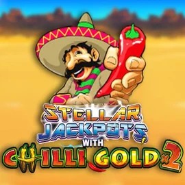 Stellar Jackpots with Chilli Gold x2 logo – Jackpots by Lightning Box Game at Big Lucky Casino