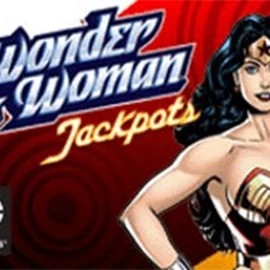 Official Jackpots logo: Wonder Woman Jackpots by Amaya at Big Lucky Casino
