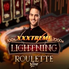 XXXtreme Lightning Roulette slot visual from Evolution available on bigluckycasino.eu.com